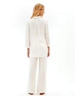 Roberta Blazer - White 12 Roberta Blazer - White -Women Clothing Sales Roberta Blazer5