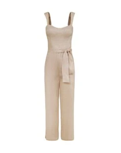 Samy Jumpsuit - Natural -Women Clothing Sales SAMYJUMPSUIT FLAT