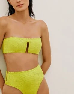 Scales Sandy Bandeau Top - Wasabi -Women Clothing Sales SCALESSANDYBANDEAUTOP DETAIL