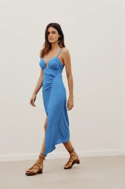 Carrie Midi Dress - Pacific -Women Clothing Sales SEM REF 12 1