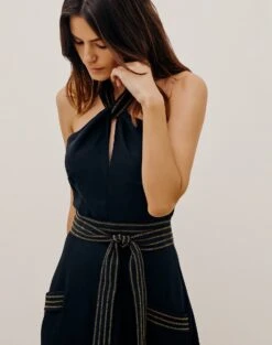 Virginia Midi Dress - Black 11 Virginia Midi Dress - Black -Women Clothing Sales SEM REF 7 3