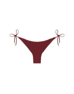 Tie Side Bottom - Cranberry