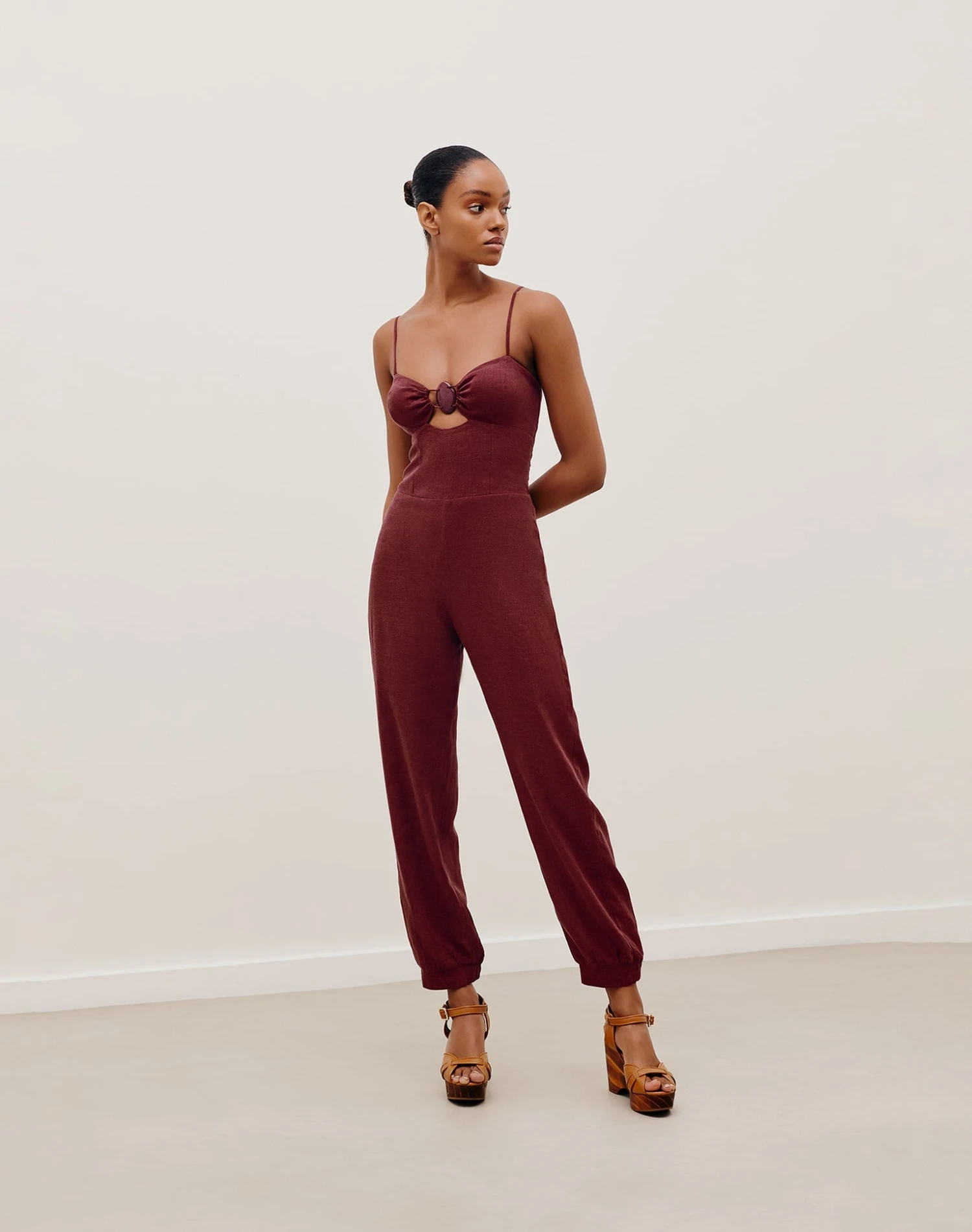 Tuane Jumpsuit - Cranberry 5 Tuane Jumpsuit - Cranberry - Image 5