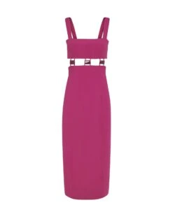 Tuane Midi Dress - Bubblegum -Women Clothing Sales TUANEDETAILMIDIDRESS FLAT