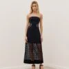 Twiggy Long Dress - Black