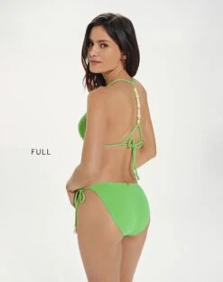 Firenze Zene Tie Side Bottom - Lime -Women Clothing Sales ZeneBottom full back 1