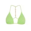 Firenze Zene Tri T Back Top - Lime