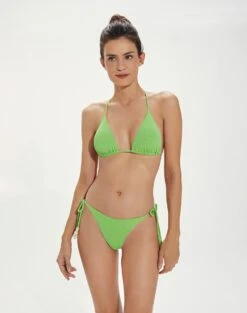 Firenze Zene Tri T Back Top - Lime -Women Clothing Sales ZeneTBackTri front 2