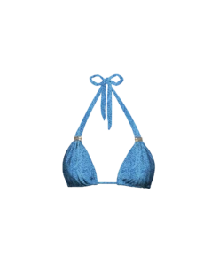 Bia Tube Top - Pizan Blue