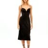 Aida Midi Dress - Black