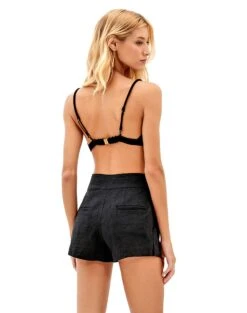 Bela Shorts - Black -Women Clothing Sales black elli top bela short back