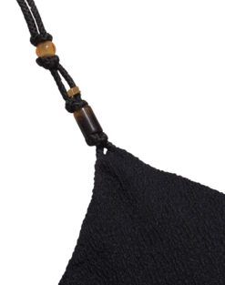 Firenze Kira Flora Top - Black -Women Clothing Sales black firenze flora kira top flat detail