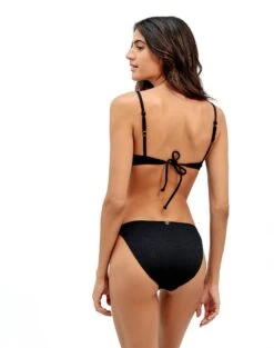 Firenze Kira Flora Top - Black -Women Clothing Sales black firenze kira bikini full