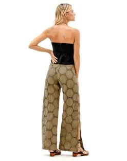 Iris Top - Black -Women Clothing Sales black iris top pistchio eter pants back