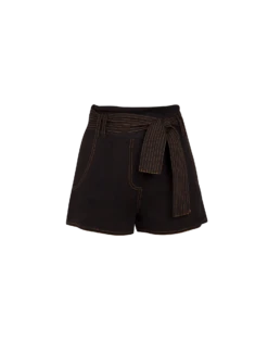 Mara Short - Black -Women Clothing Sales black mara short flat