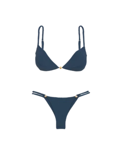 Firenze Gracie Bottom - Blue Grey -Women Clothing Sales blue gray firenze gracie bikini flat
