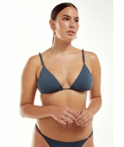 Beads Tri Parallel Top - Lupita -Women Clothing Sales blue grey beads bikini plus 2 1 cd2406d1 1d97 41a2 b71a f7819ebaf820