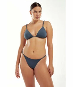 Beads Bottom - Evie Duchese -Women Clothing Sales blue grey beads bikini plus 1 e85df505 20c6 4397 81b1 6965b7b100dc