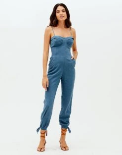 Yana Jumpsuit (final Sale) - Blue Grey