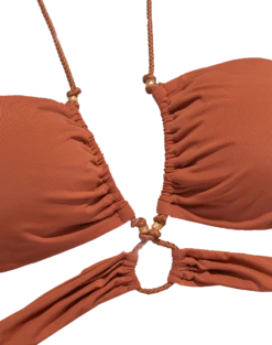 Kendra Gi Top - Camel -Women Clothing Sales camel gi top flat detail