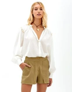 Edite Blouse - White -Women Clothing Sales edite blouse 2