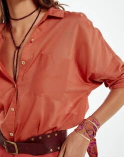 Carmen Blouse (final Sale) - Ginger -Women Clothing Sales ginger carmen blouse 2