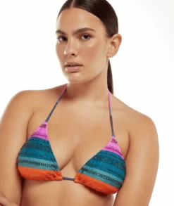 Lurex Tie Side Bottom - Royal -Women Clothing Sales goa embroidery tri bikini plus 2 ecd43868 a965 422d 8403 2192e0f7b560 1