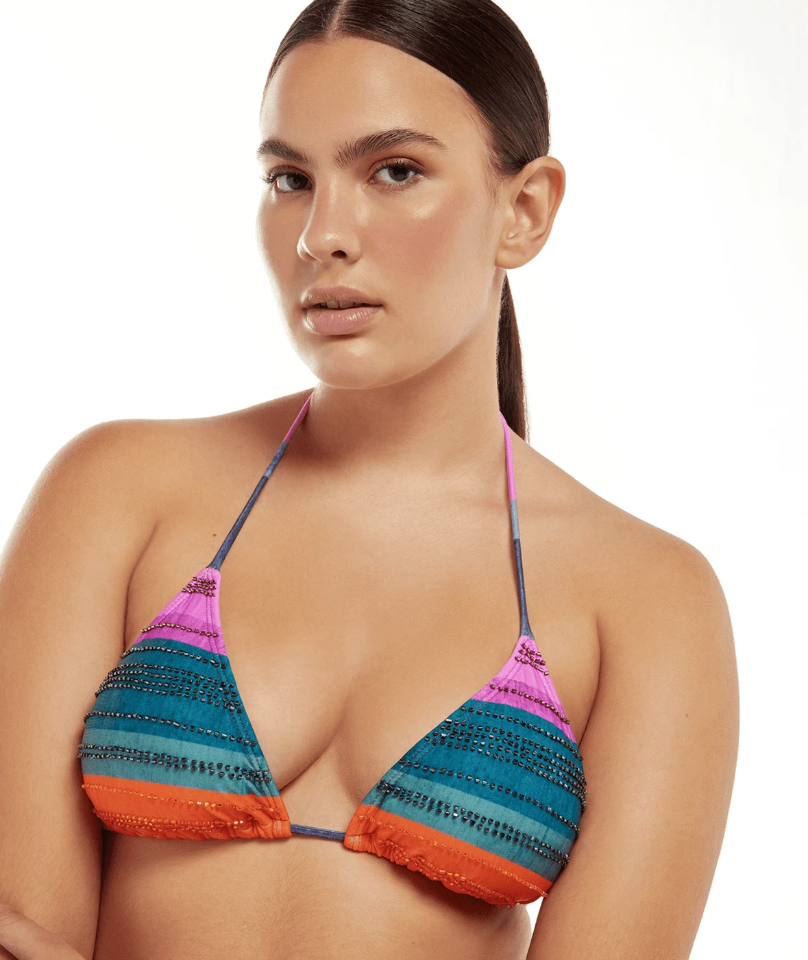 Lurex Tie Side Bottom - Royal 10 Lurex Tie Side Bottom - Royal - Image 10