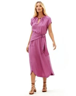 Claire Detail Midi Dress - Lotus -Women Clothing Sales lotus claire dress 98ac7b7a 2433 4c6b a09f 5f28675ea801