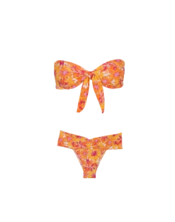 Beta Bottom (final Sale) - Lowana Mustard -Women Clothing Sales lowana knot bandeau flat bikini 2