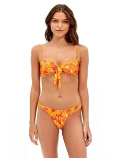 Knot Bandeau (final Sale) - Lowana Mustard -Women Clothing Sales lowana knot bandeau top basic btm