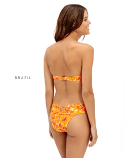 Beta Bottom (final Sale) - Lowana Mustard 8 Beta Bottom (final Sale) - Lowana Mustard -Women Clothing Sales lowana knot bandeau top beta btm br 1