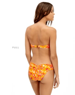 Beta Bottom (final Sale) - Lowana Mustard -Women Clothing Sales lowana knot bandeau top beta btm full