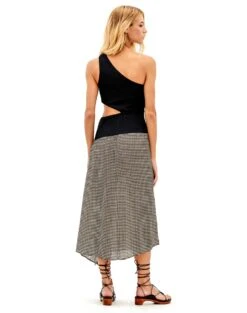 Scarlet Midi Dress - Lupita -Women Clothing Sales lupita scarlet dress back