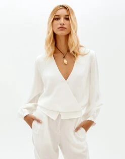 Mia Pants - White -Women Clothing Sales mia pants1