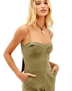 Yana Jumpsuit - Pistachio 7 Yana Jumpsuit - Pistachio -Women Clothing Sales pistachio yana jumpsuit 2