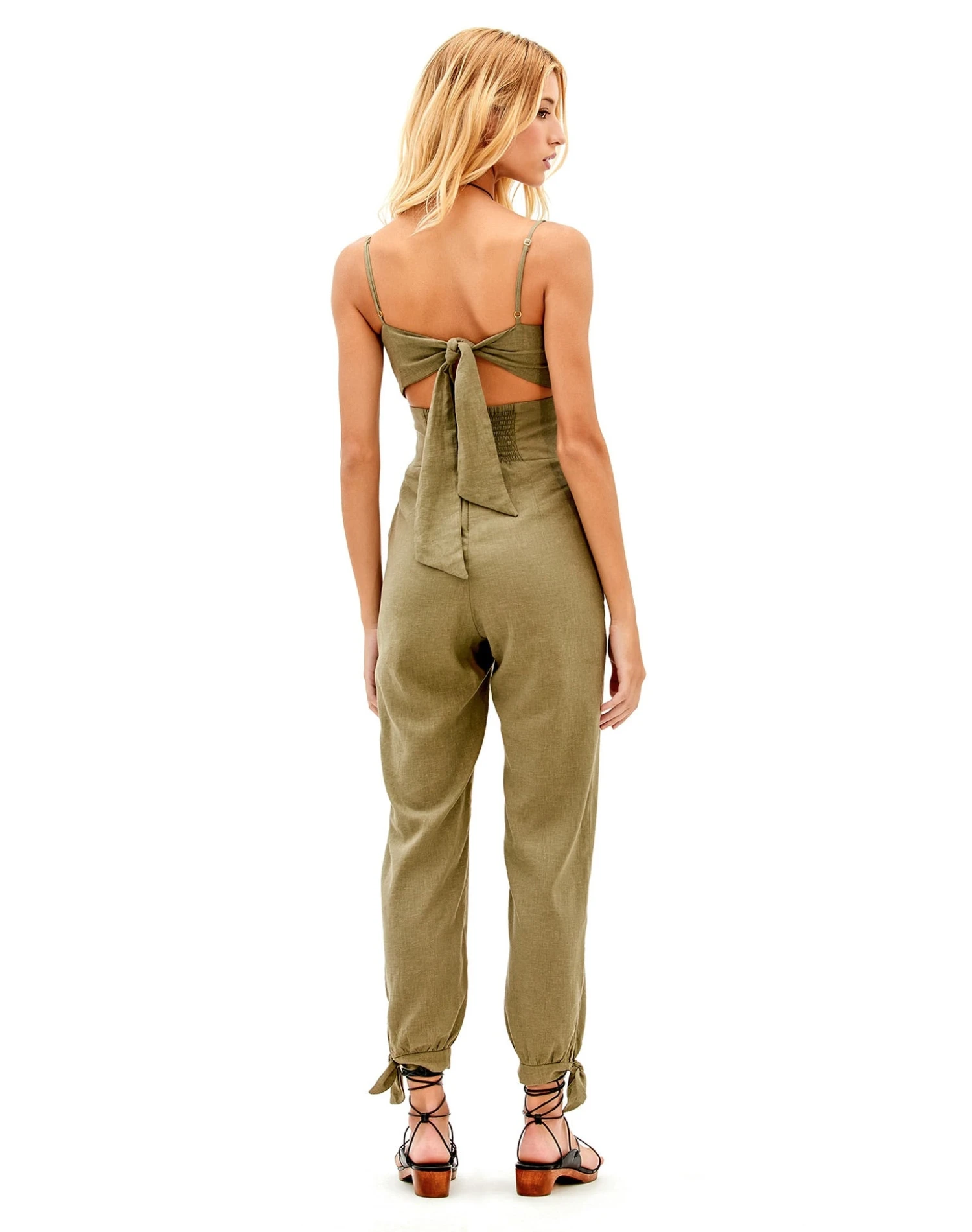 Yana Jumpsuit - Pistachio 2 Yana Jumpsuit - Pistachio - Image 2