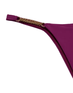 Ingrid Bottom (final Sale) - Plum -Women Clothing Sales plum ingrid btm flat detail