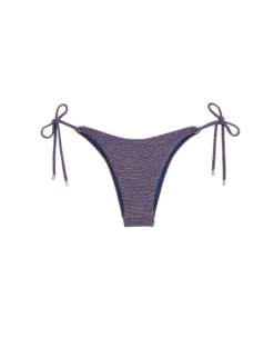 Lurex Tie Side Bottom - Royal