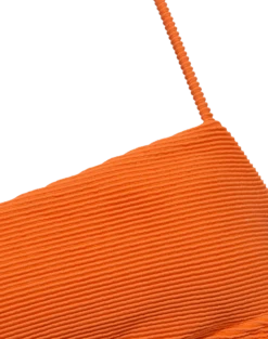 Kayla Ana Top - Tangerine -Women Clothing Sales tangarine ana top flat detail