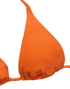 Kayla Celly Tri Top - Tangerine -Women Clothing Sales tangarine celly top flat detail