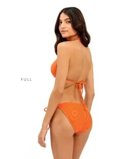 Kayla Tie Side Bottom - Tangerine -Women Clothing Sales tangarine kayla celly tri top tie side btm full dc8876e9 fec5 476f abca cf5dcd996977 1