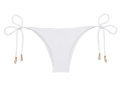 Lucy Tie Side Bottom - White