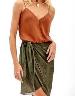Lara Mini Skirt - Volpi Green 9 Lara Mini Skirt - Volpi Green -Women Clothing Sales volpi lara skirt 2