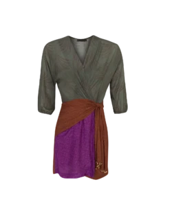 Thami Short Dress - Volpi Green 10 Thami Short Dress - Volpi Green -Women Clothing Sales volpi thami dress flat